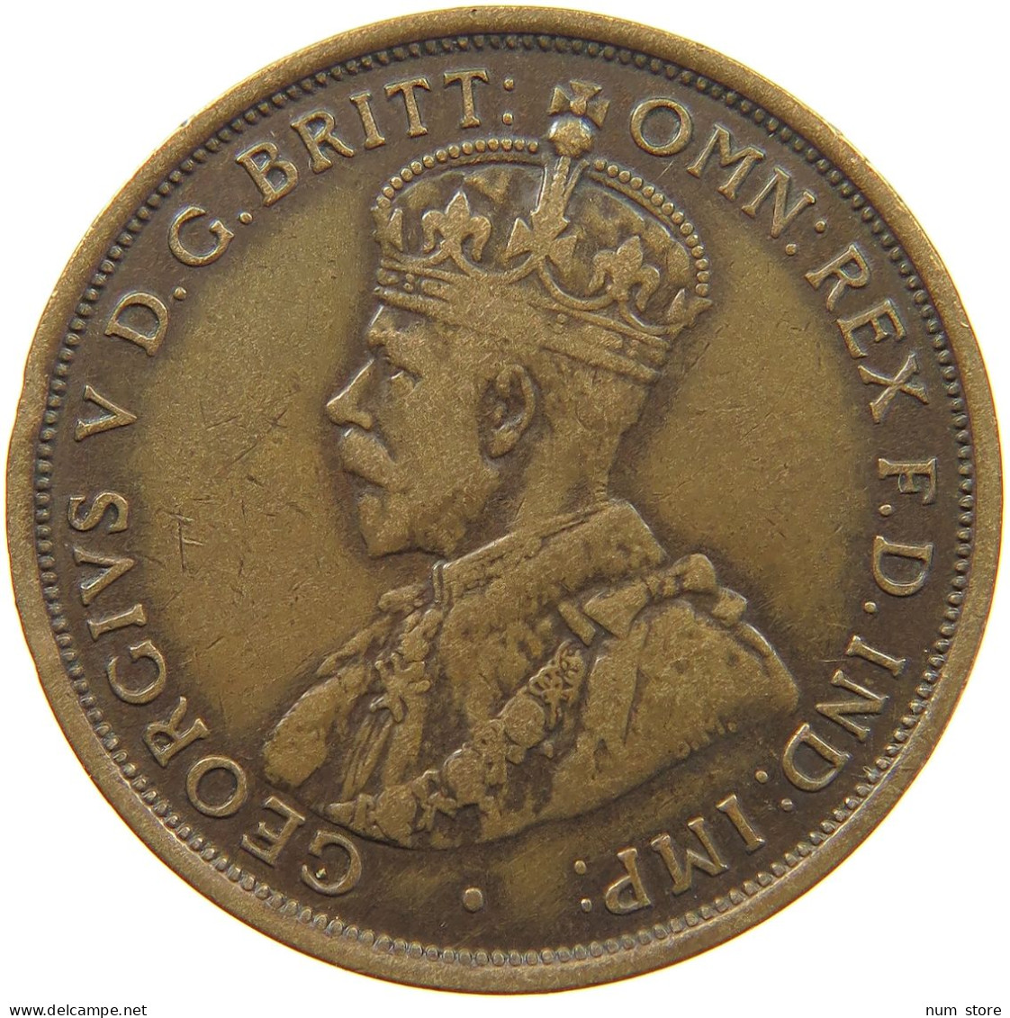 AUSTRALIA PENNY 1911 George V. (1910-1936) #c020 0217 - Penny