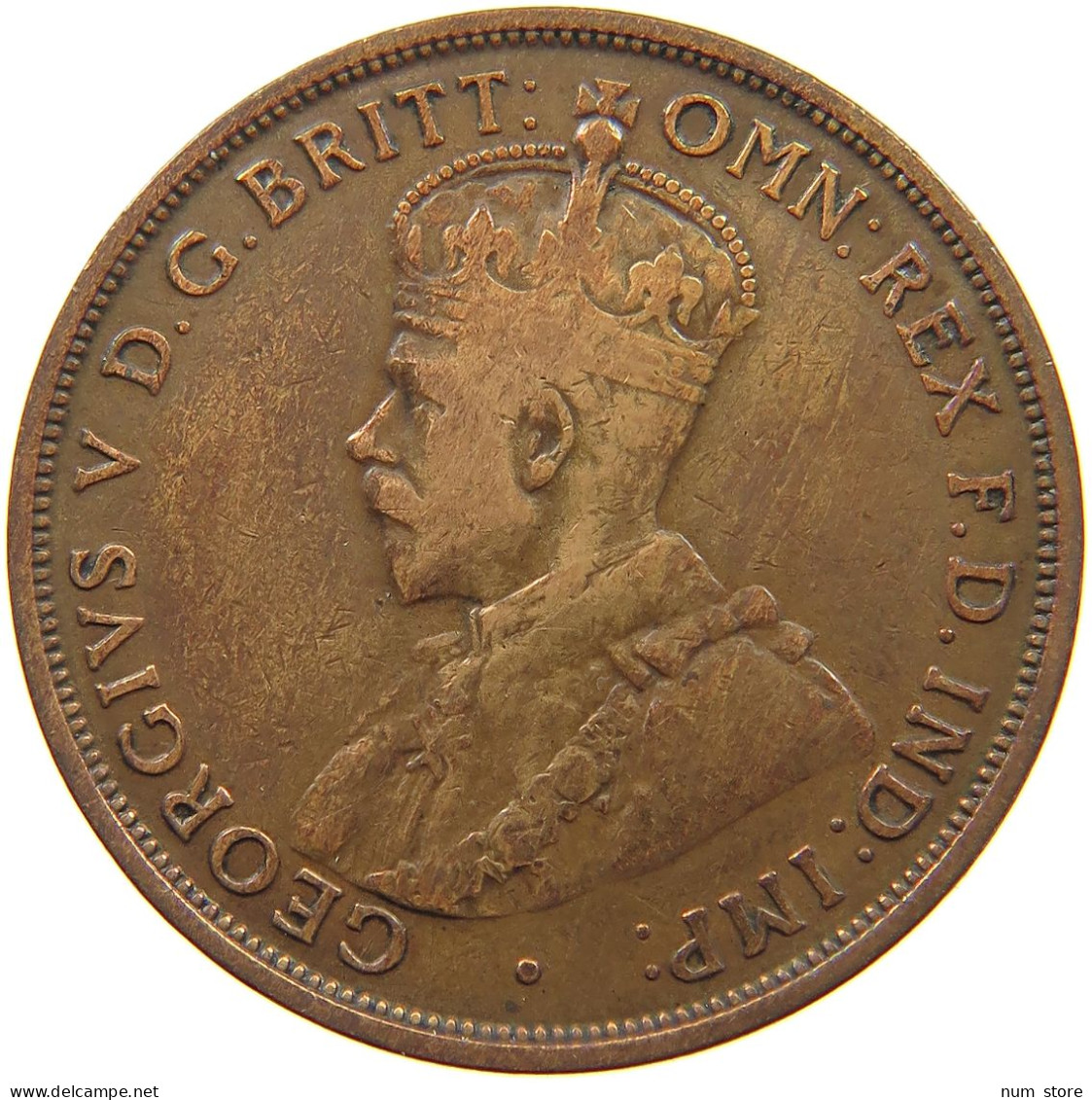 AUSTRALIA PENNY 1919 George V. (1910-1936) #a066 0025 - Penny