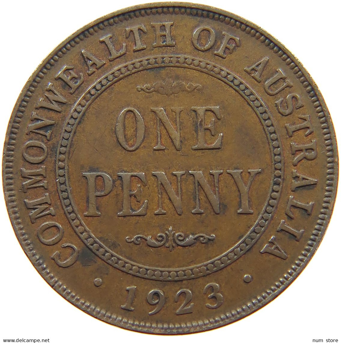 AUSTRALIA PENNY 1923 George V. (1910-1936) #a084 0041 - Penny