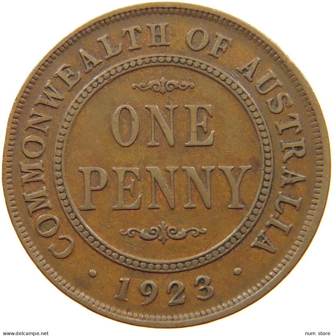 AUSTRALIA PENNY 1923 George V. (1910-1936) #a094 0837 - Penny