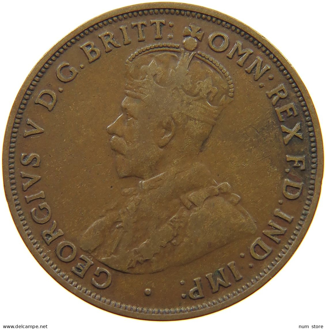AUSTRALIA PENNY 1917 I George V. (1910-1936) #a066 0021 - Penny