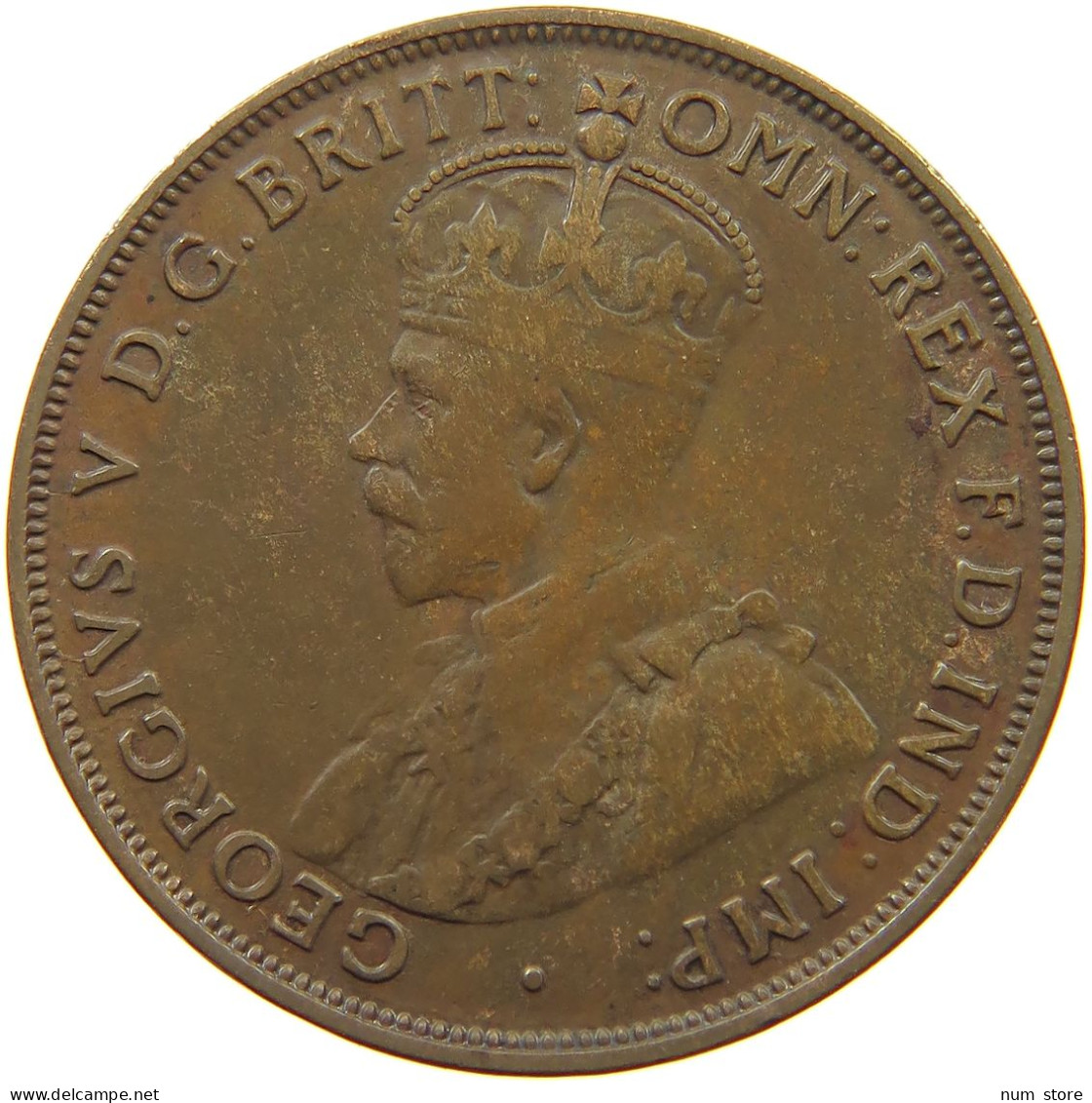 AUSTRALIA PENNY 1916 I George V. (1910-1936) #a066 0007 - Penny