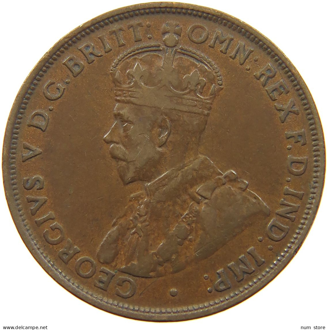 AUSTRALIA PENNY 1920 George V. (1910-1936) #a031 0287 - Penny