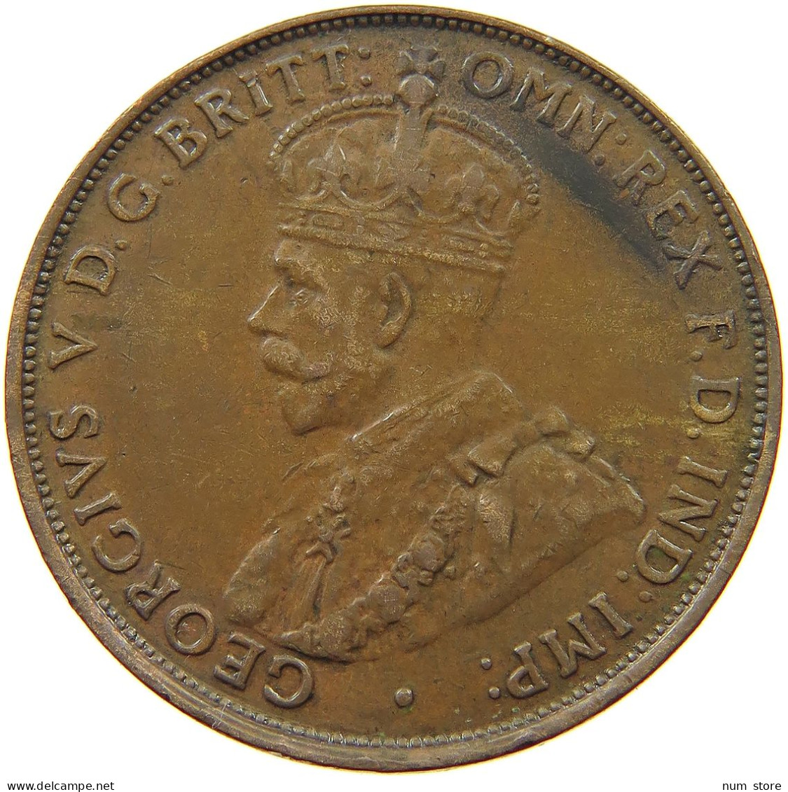 AUSTRALIA PENNY 1936 George V. (1910-1936) #a008 0259 - Penny