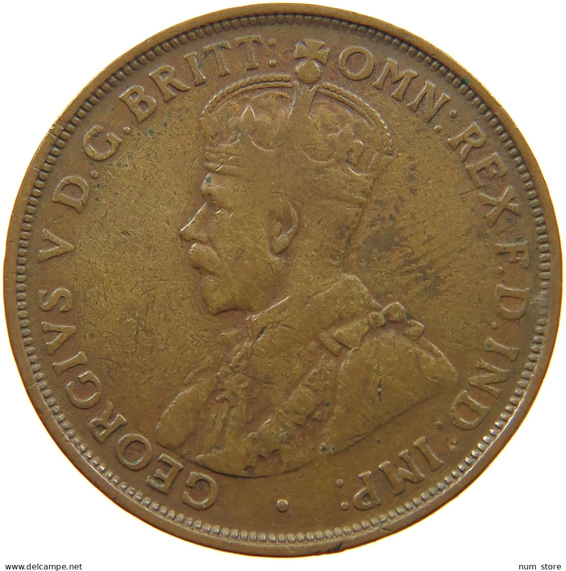 AUSTRALIA PENNY 1921 George V. (1910-1936) #a031 0241 - Penny