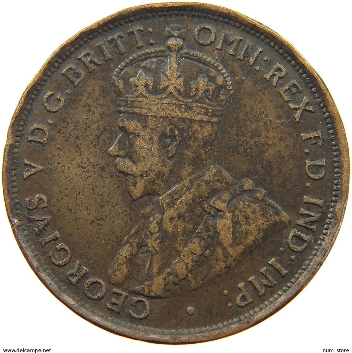 AUSTRALIA PENNY 1911 George V. (1910-1936) #a007 0283 - Penny