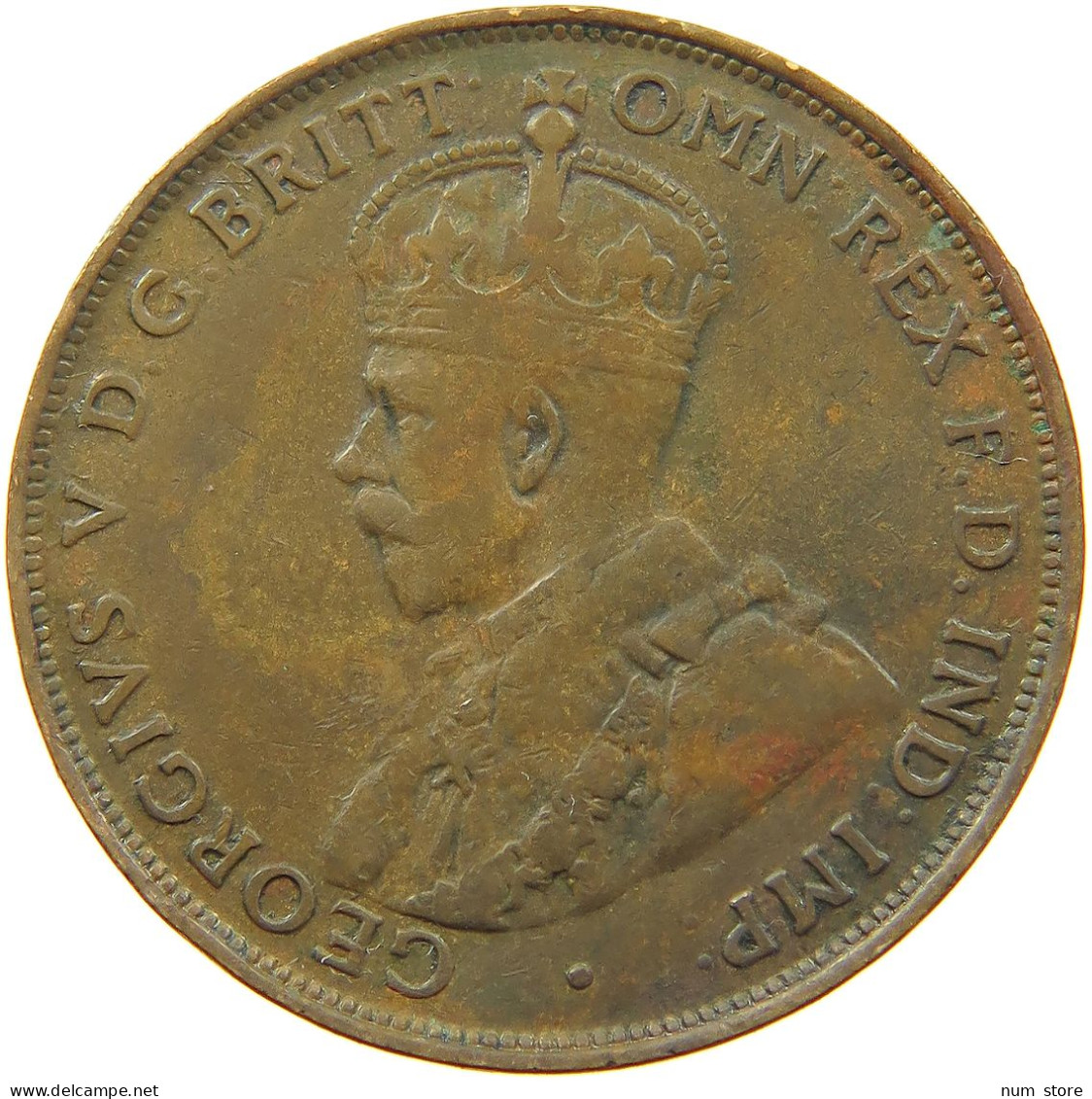 AUSTRALIA PENNY 1922 George V. (1910-1936) #a007 0291 - Penny