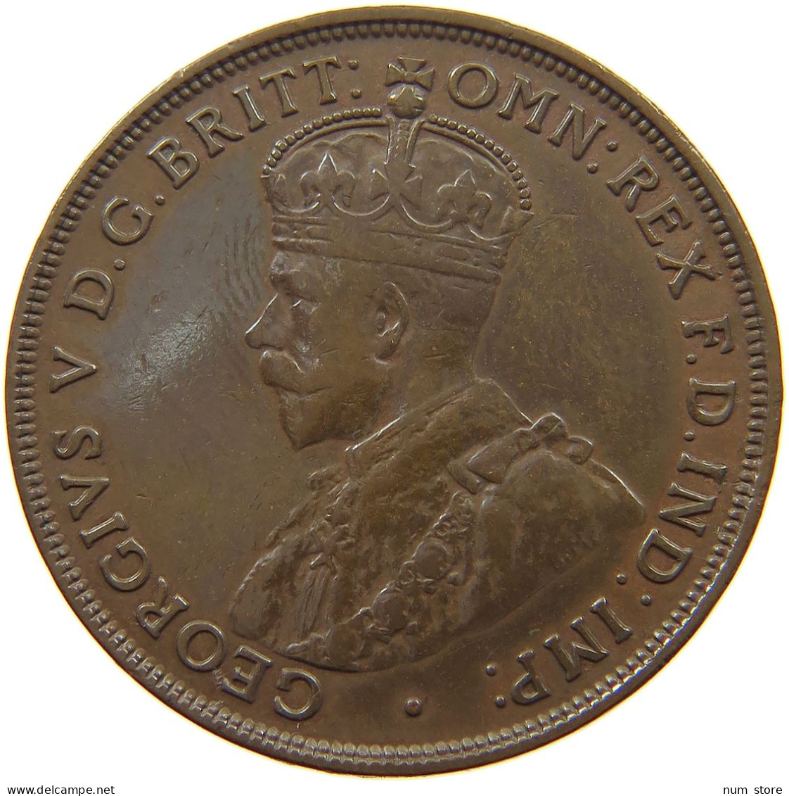 AUSTRALIA PENNY 1916 George V. (1910-1936) #a002 0323 - Penny