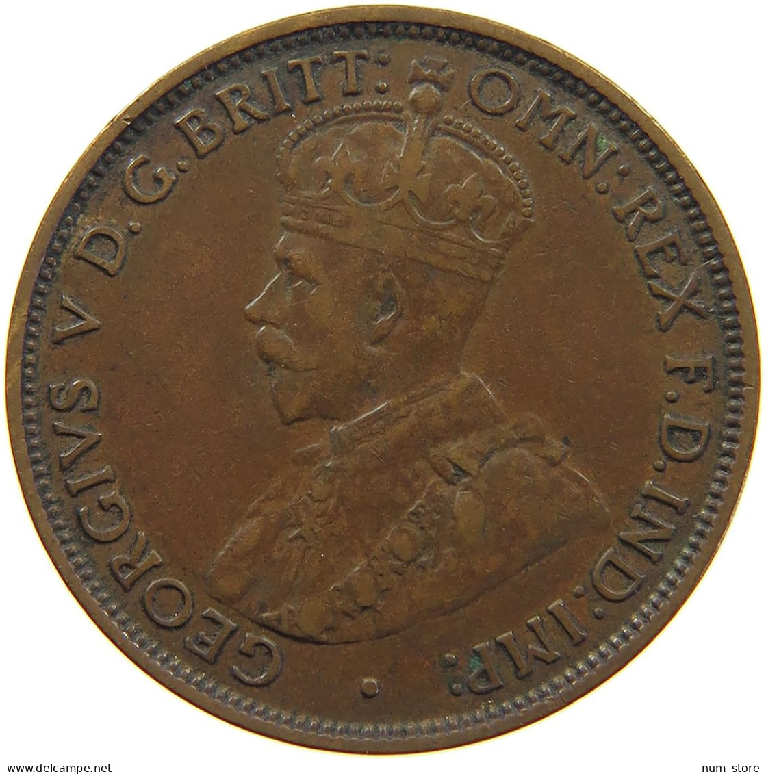 AUSTRALIA HALFPENNY 1916 George V. (1910-1936) #c022 0017 - ½ Penny