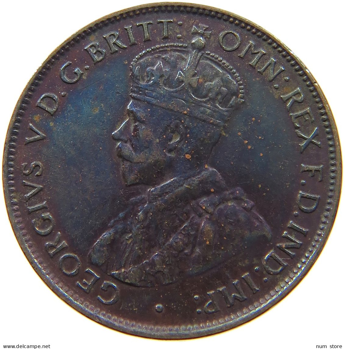 AUSTRALIA HALFPENNY 1932 George V. (1910-1936) #a010 0361 - ½ Penny