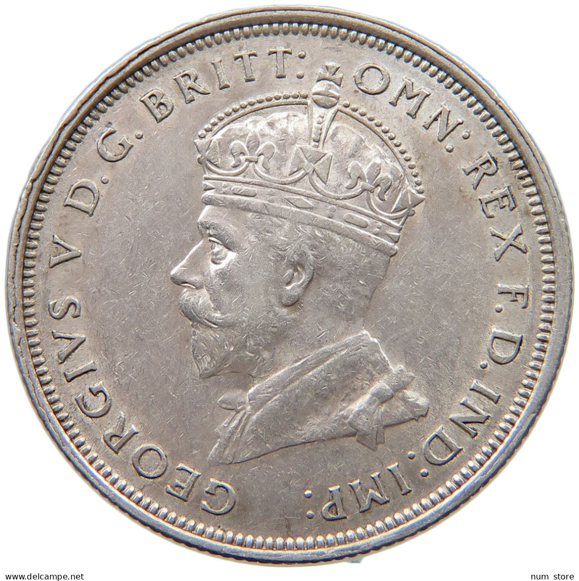 AUSTRALIA FLORIN 1927 George V. (1910-1936) #t090 0391 - Florin