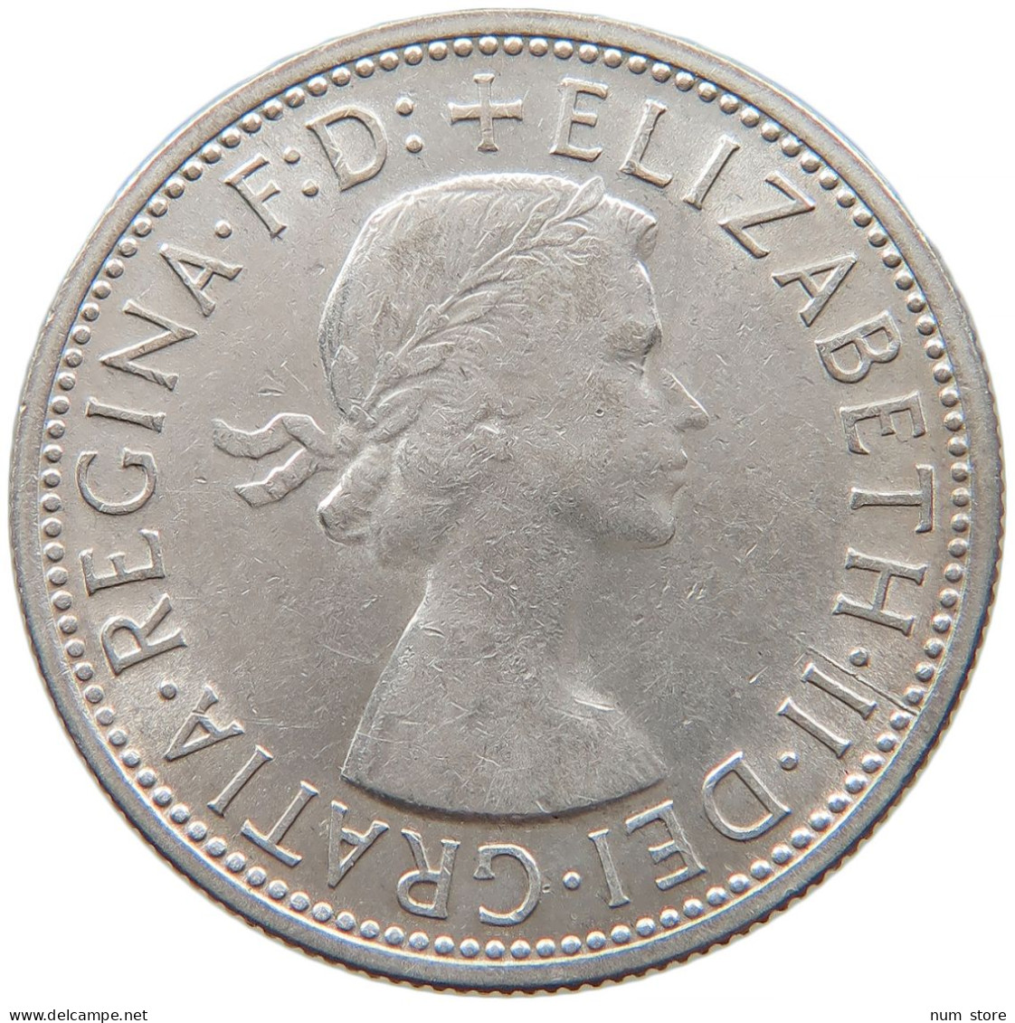 AUSTRALIA FLORIN 1954 Elizabeth II. (1952-2022) #t011 0081 - Florin