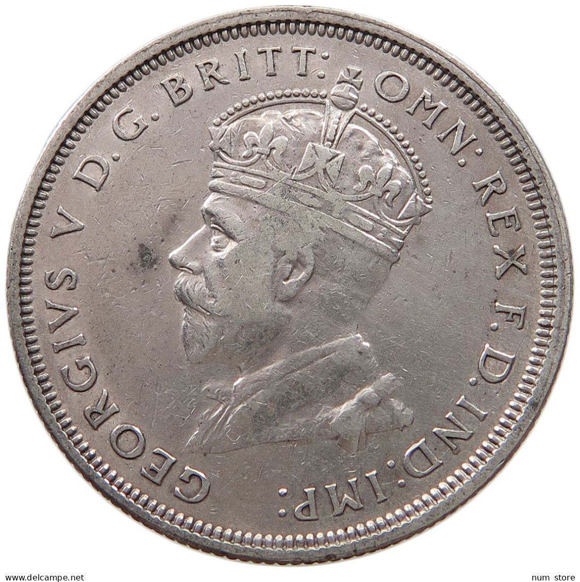 AUSTRALIA FLORIN 1927 George V. (1910-1936) #t072 0467 - Florin