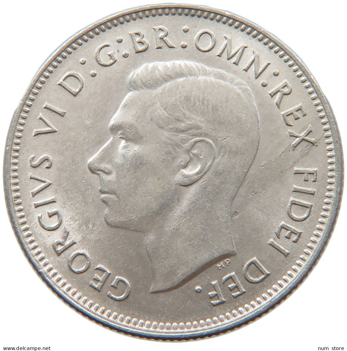 AUSTRALIA FLORIN 1951 George VI. (1936-1952) #s031 0063 - Florin