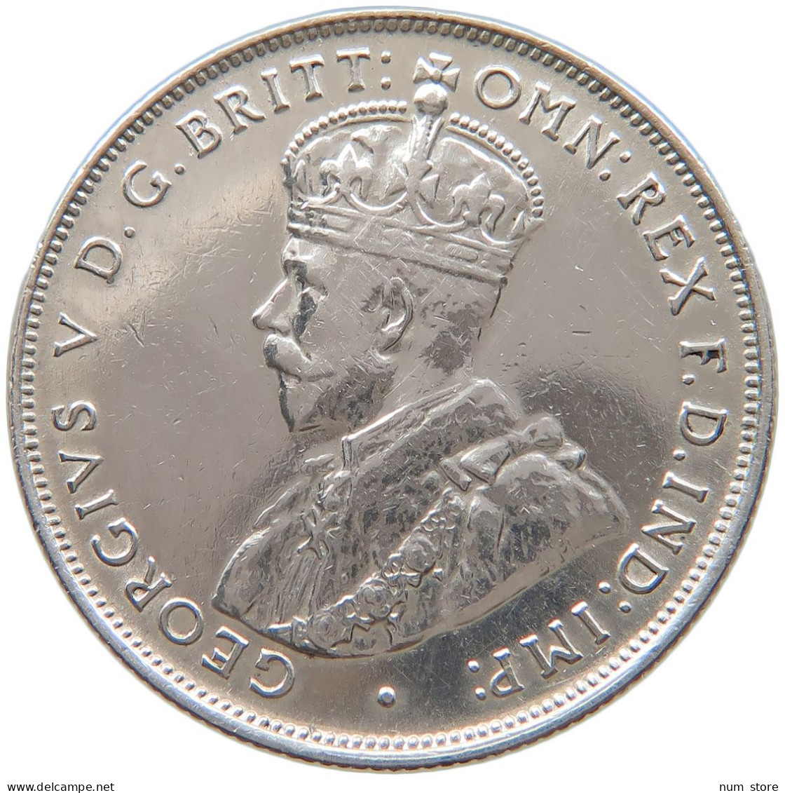 AUSTRALIA FLORIN 1936 George V. (1910-1936) #t011 0077 - Florin