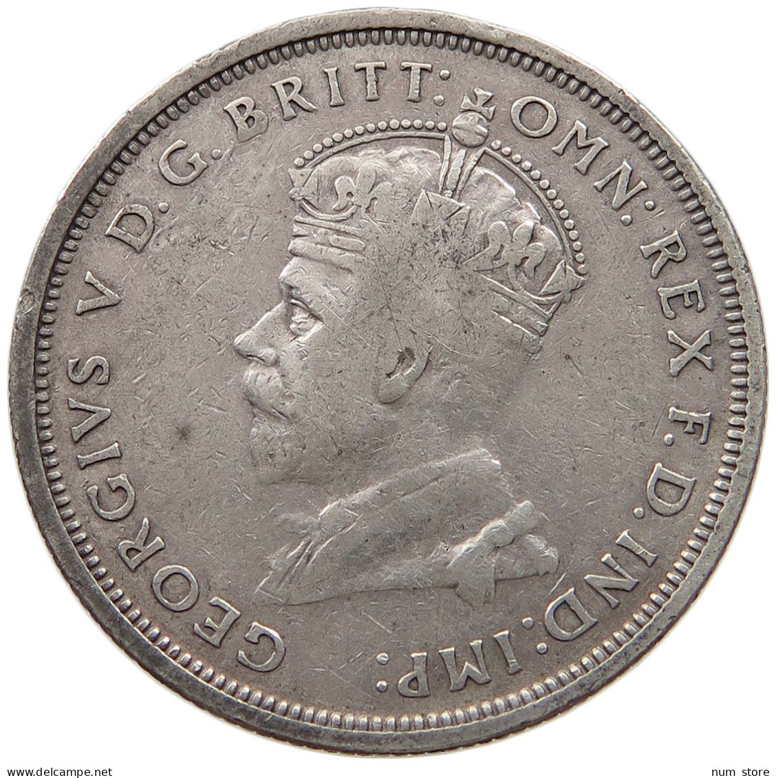 AUSTRALIA FLORIN 1927 George V. (1910-1936) #t072 0465 - Florin