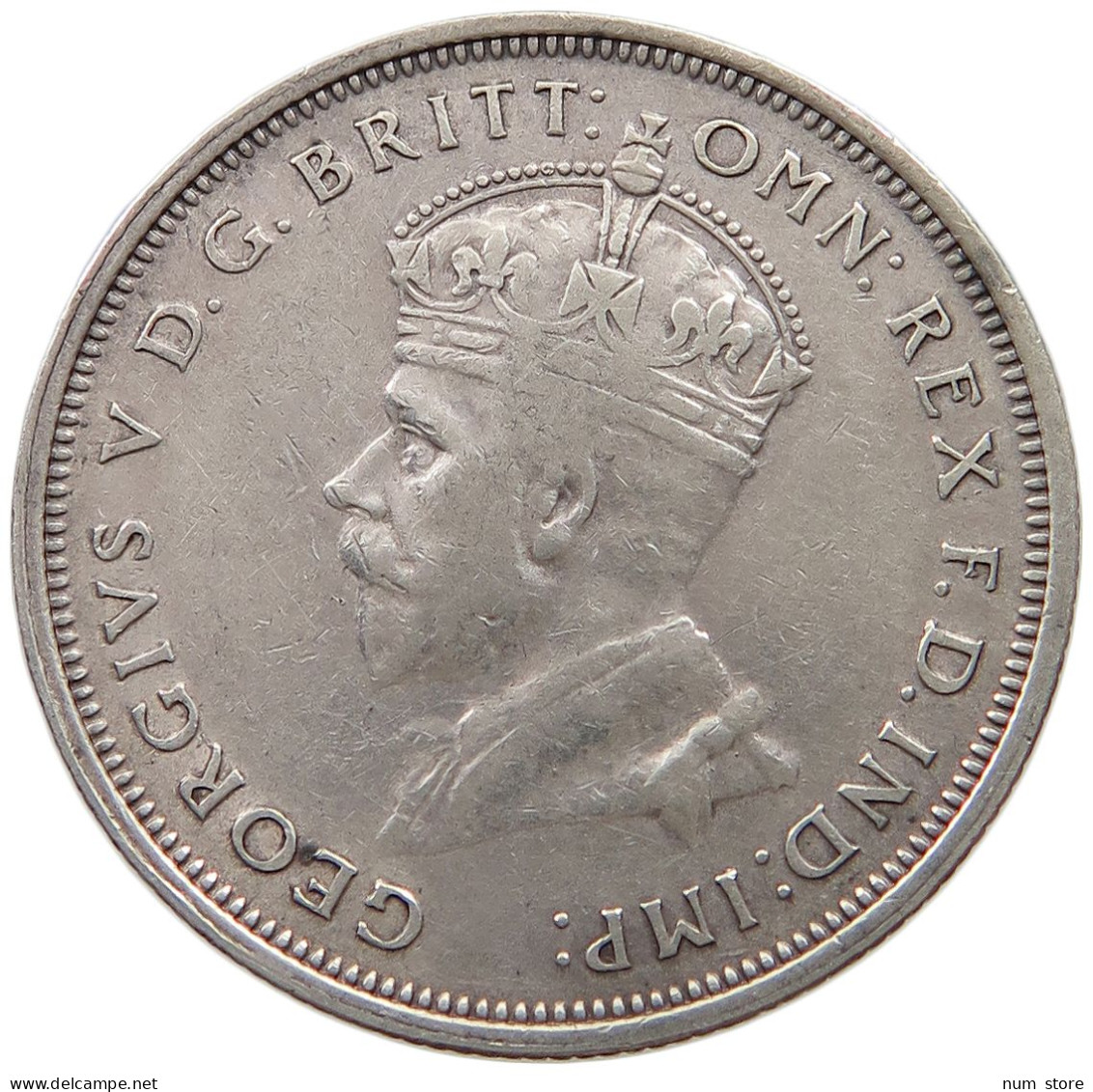 AUSTRALIA FLORIN 1927 George V. (1910-1936) #t072 0463 - Florin