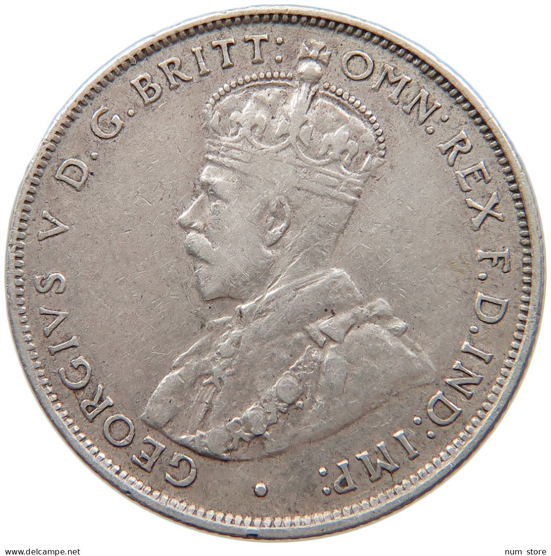 AUSTRALIA FLORIN 1936 George V. (1910-1936) #t011 0073 - Florin