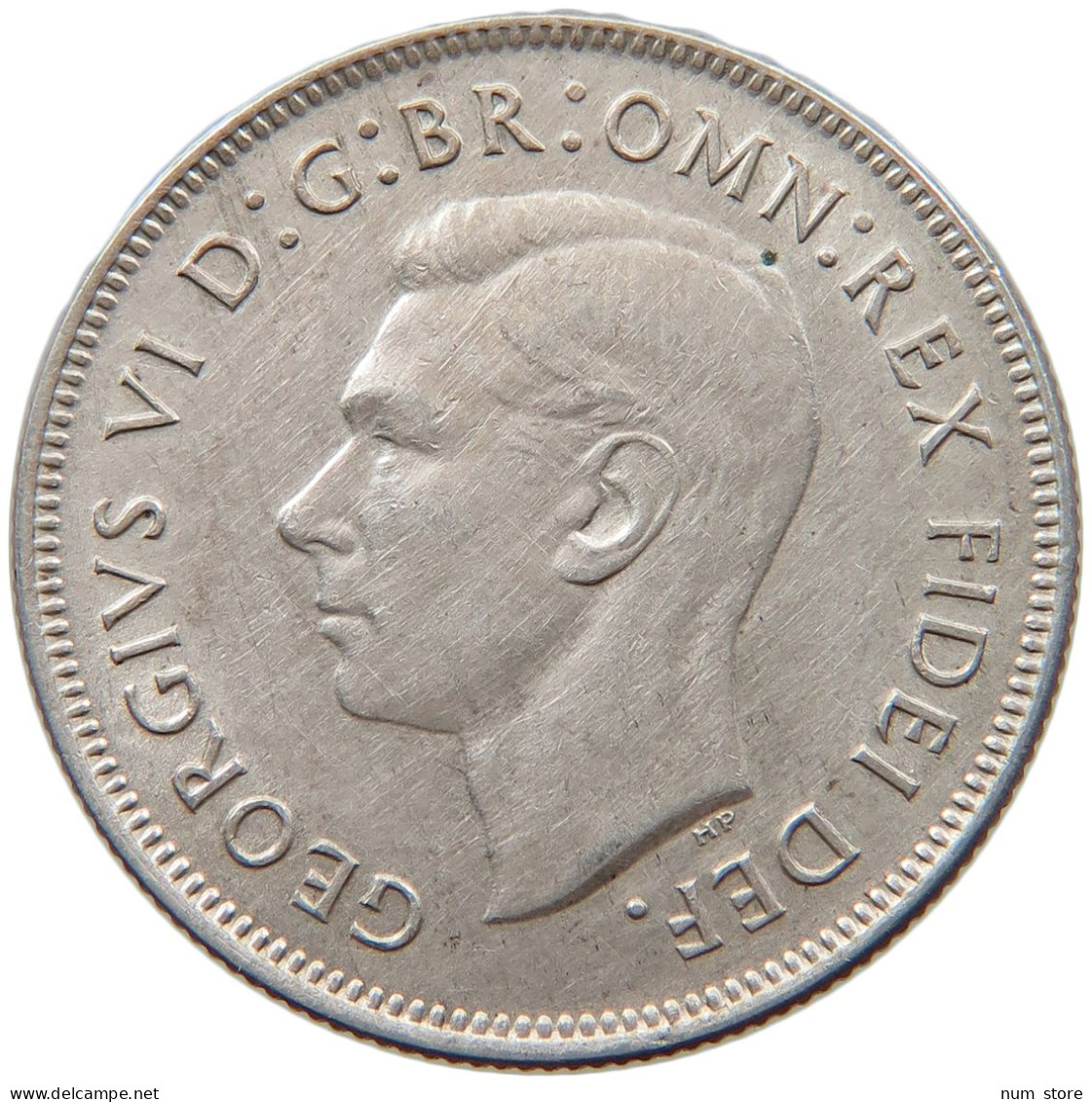 AUSTRALIA FLORIN 1951 George VI. (1936-1952) #s017 0223 - Florin