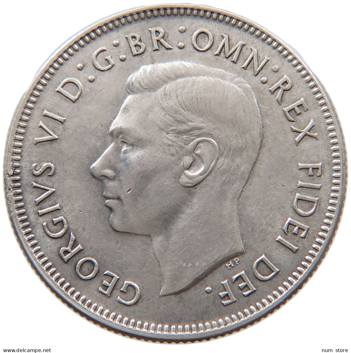 AUSTRALIA FLORIN 1951 George VI. (1936-1952) #s031 0037 - Florin