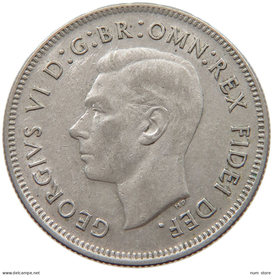 AUSTRALIA FLORIN 1951 George VI. (1936-1952) #c049 0041 - Florin