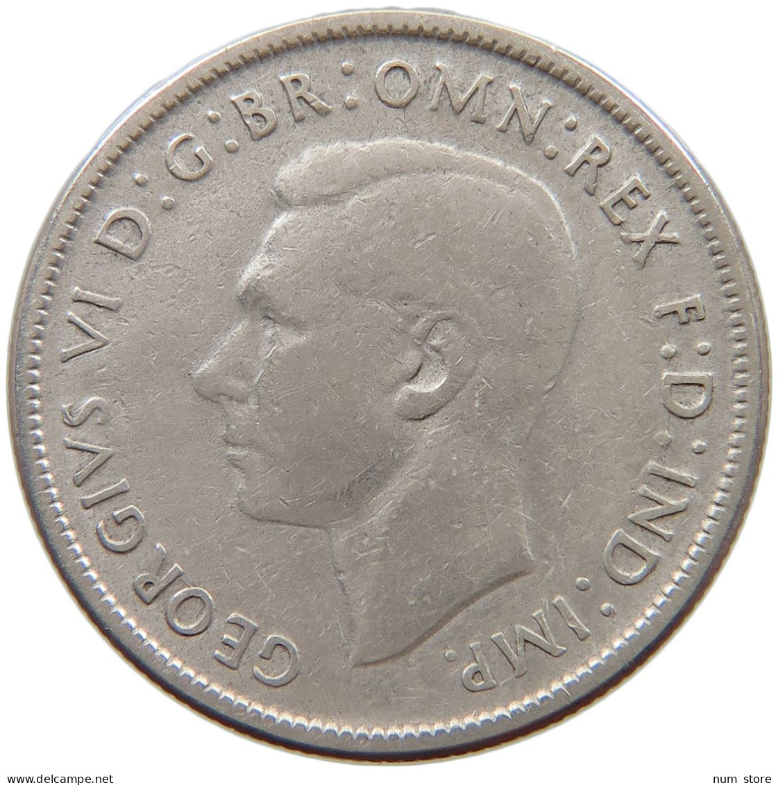 AUSTRALIA FLORIN 1946 George VI. (1936-1952) #a082 0205 - Florin