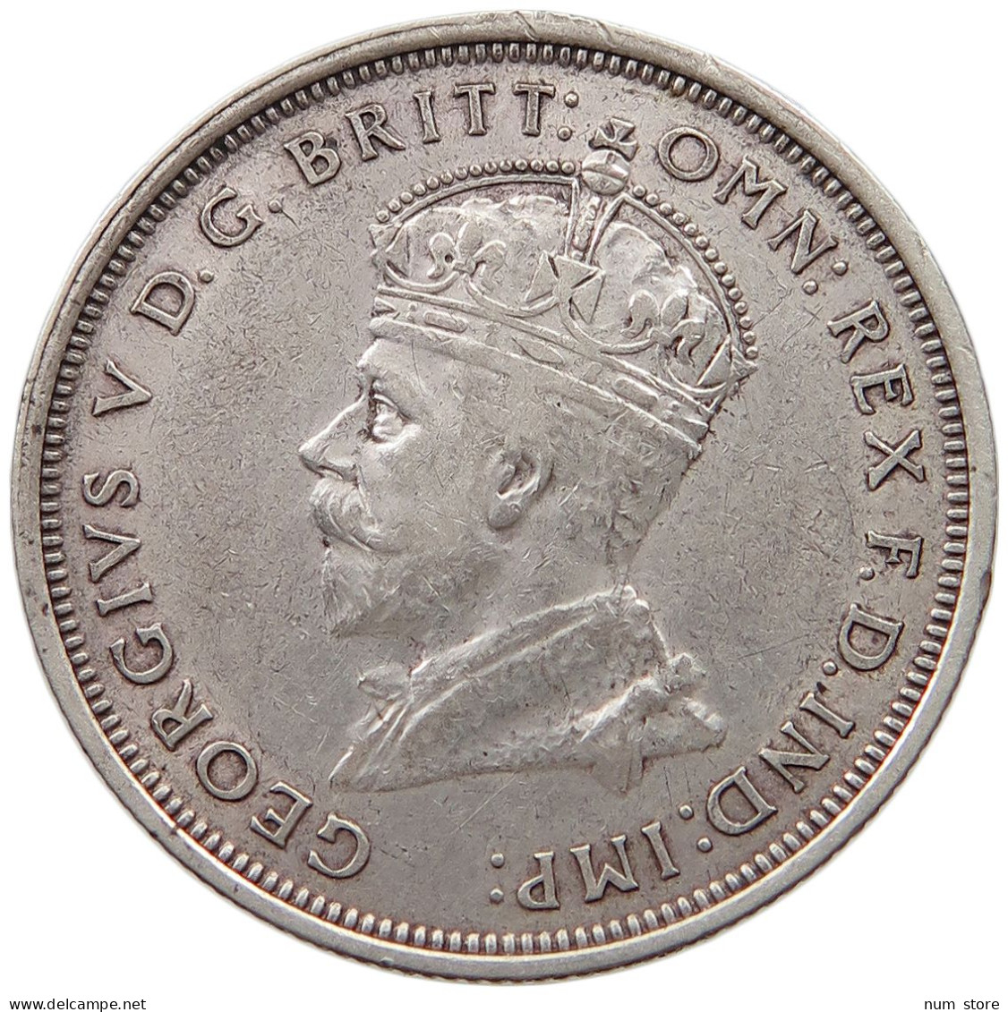 AUSTRALIA FLORIN 1927 George V. (1910-1936) #t072 0471 - Florin