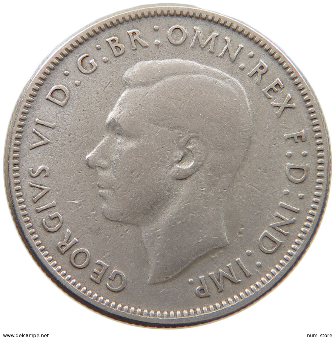 AUSTRALIA FLORIN 1947 George VI. (1936-1952) #a057 0617 - Florin