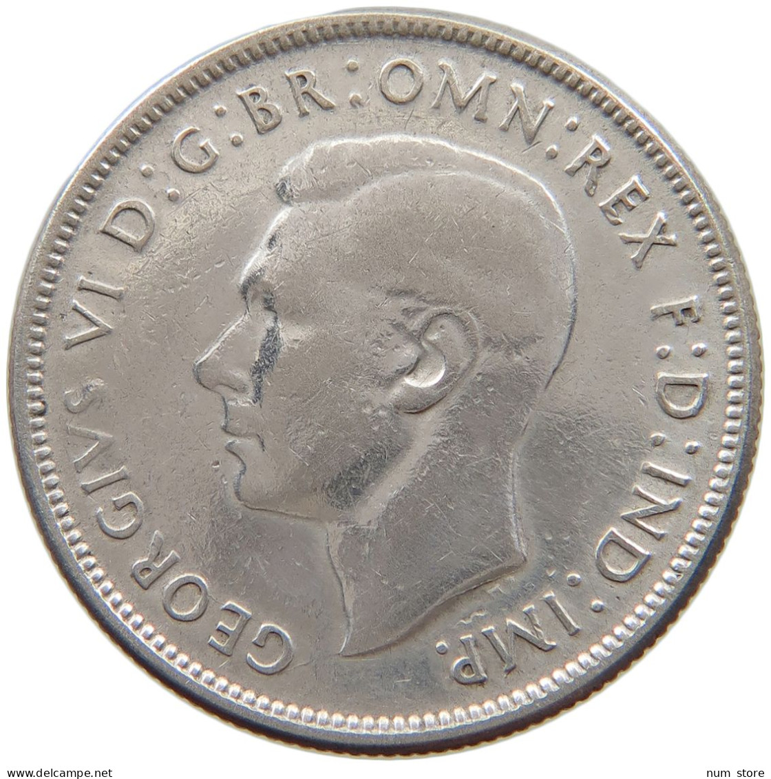 AUSTRALIA FLORIN 1947 George VI. (1936-1952) #a068 0709 - Florin