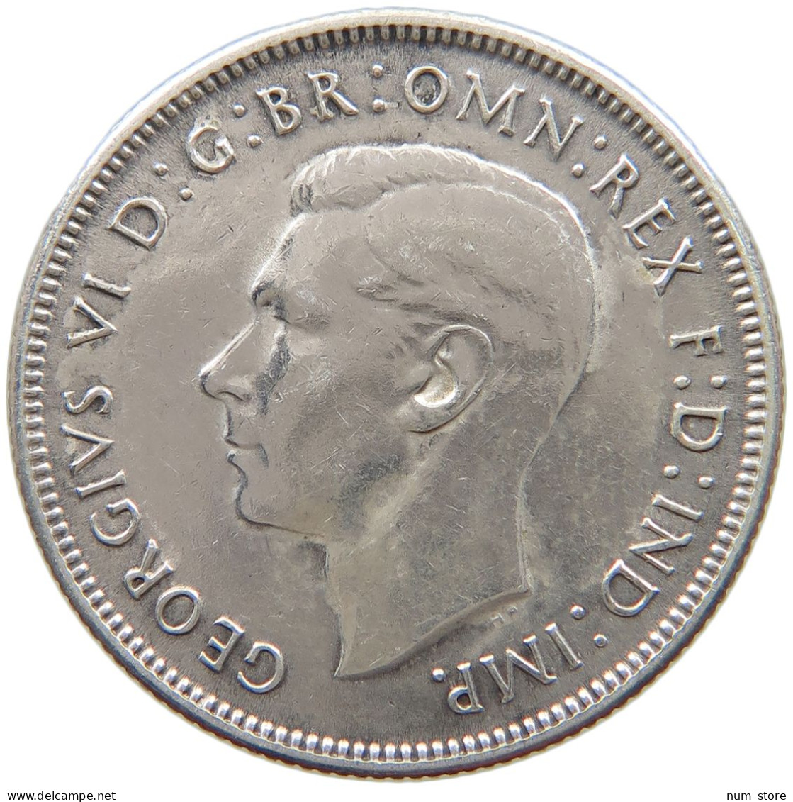 AUSTRALIA FLORIN 1943 S George VI. (1936-1952) #a068 0703 - Florin