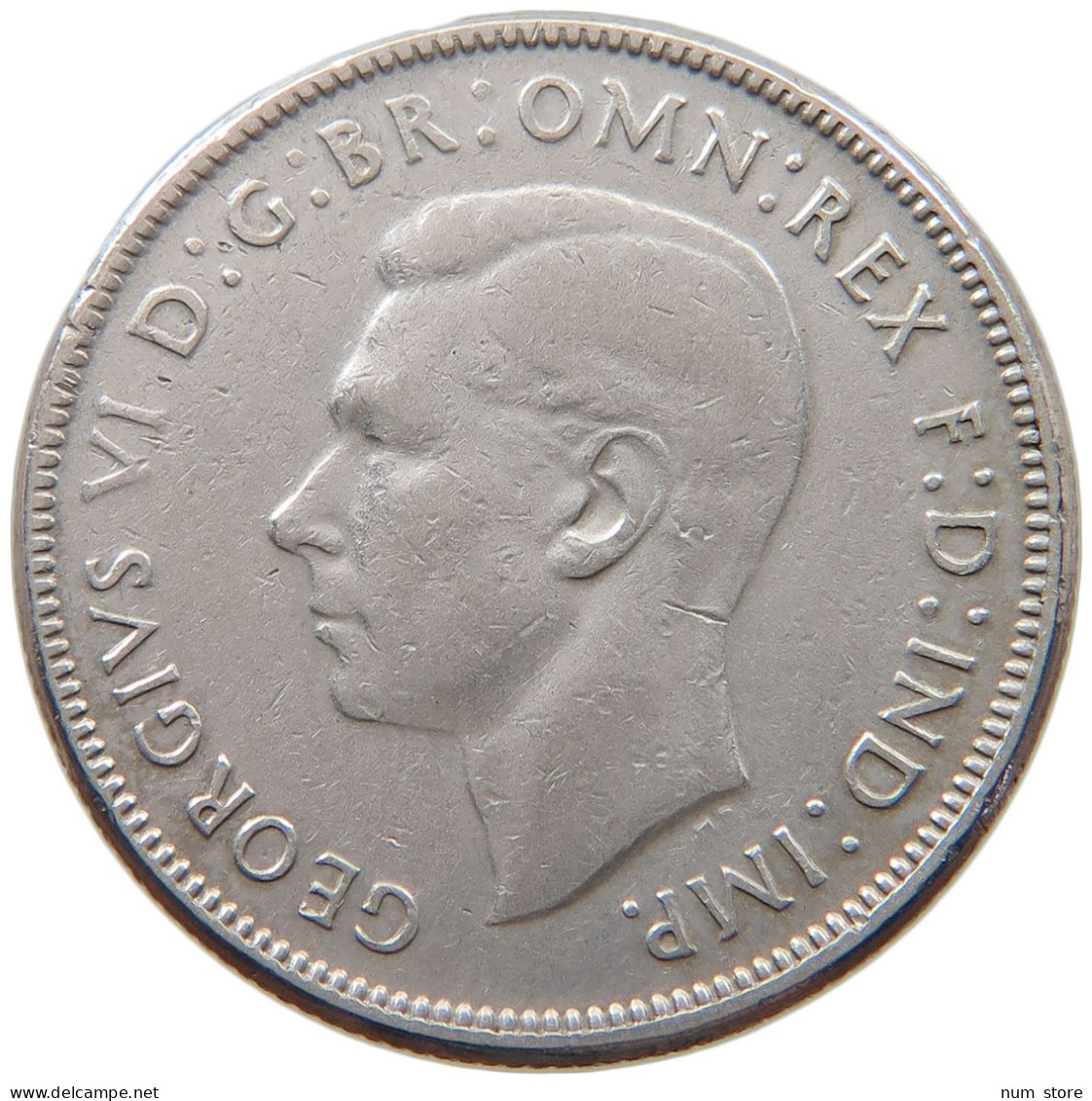 AUSTRALIA FLORIN 1947 George VI. (1936-1952) #a057 0611 - Florin