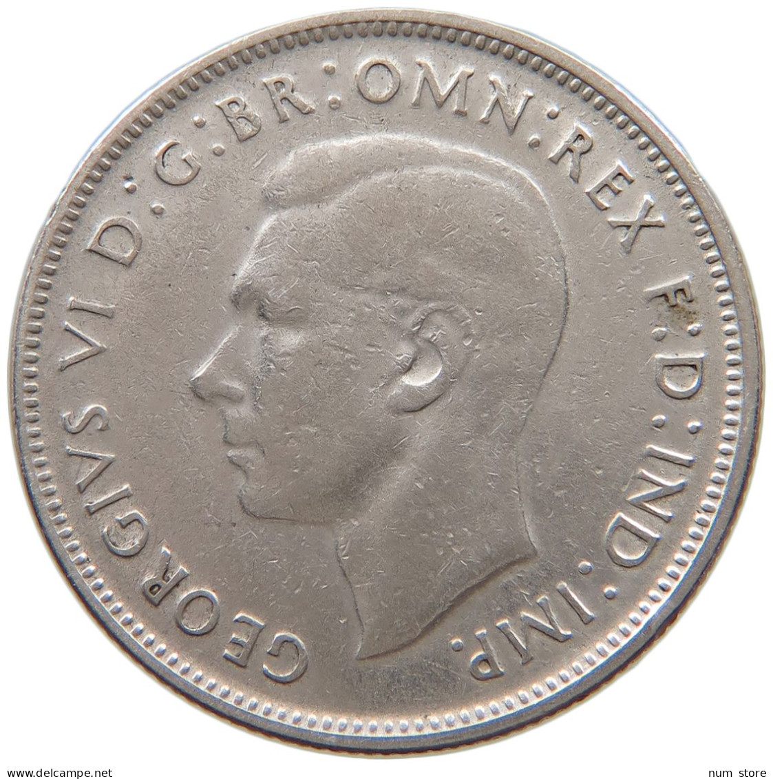 AUSTRALIA FLORIN 1947 George VI. (1936-1952) #a057 0609 - Florin