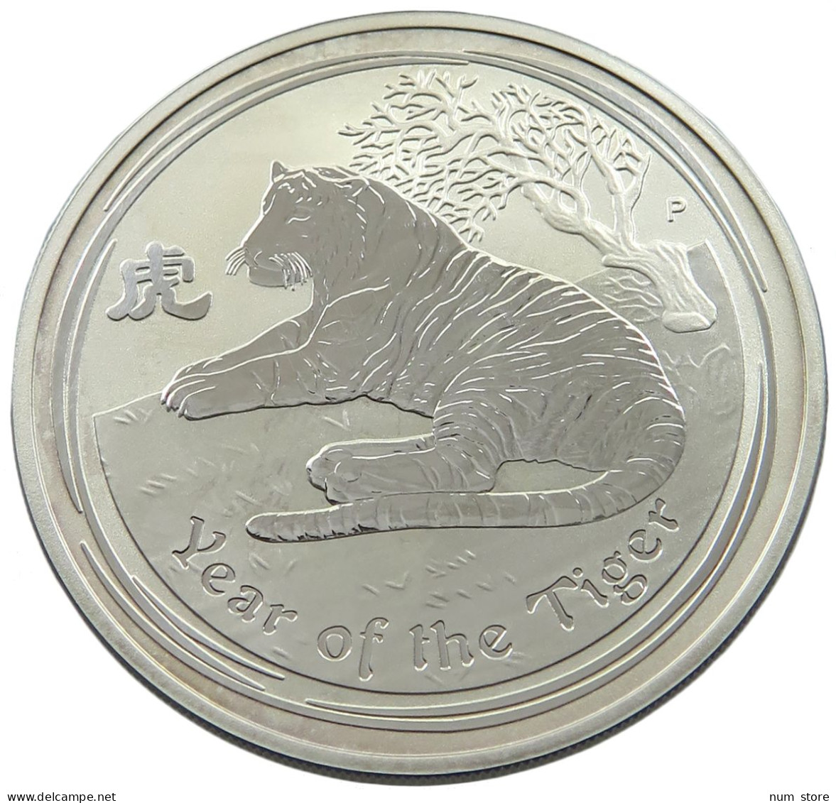 AUSTRALIA DOLLAR 2010 Elizabeth II. (1952-2022) YEAR OF TIGER #sm05 0133 - Dollar