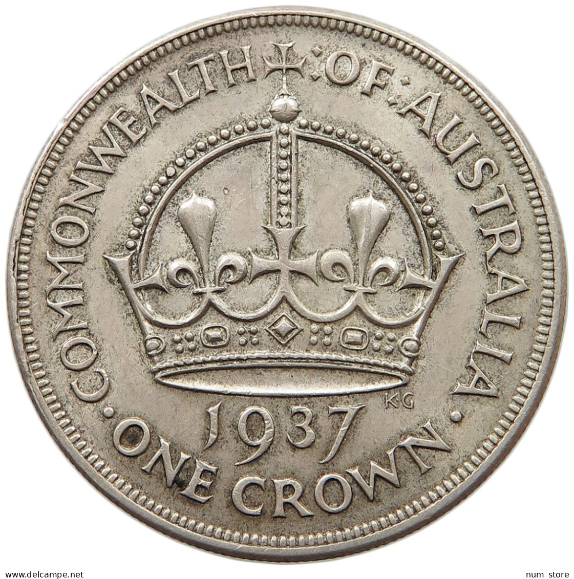 AUSTRALIA CROWN 1937 George VI. (1936-1952) #t076 0443 - Crown