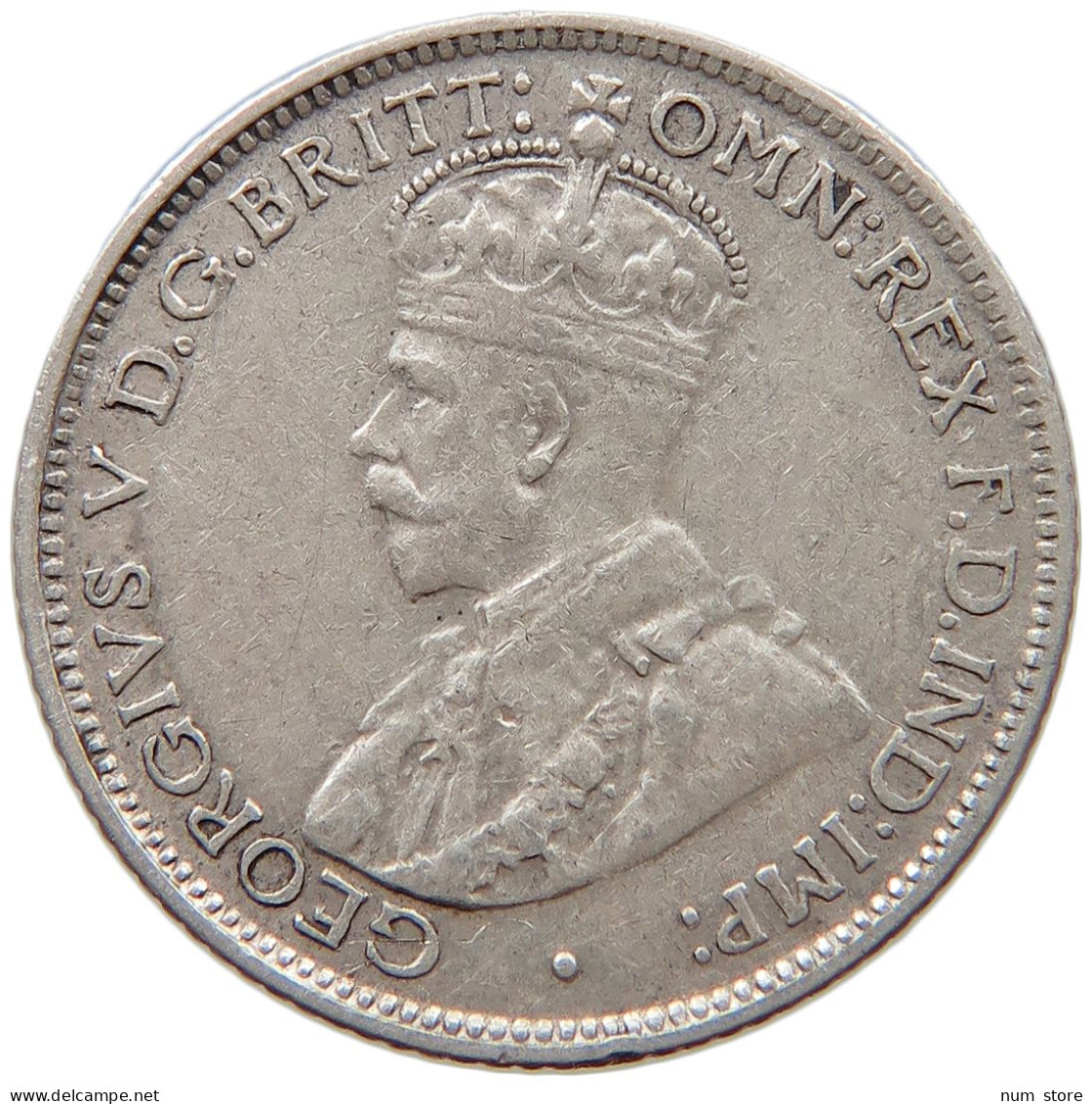 AUSTRALIA 6 PENCE 1936 George V. (1910-1936) #c049 0003 - Sixpence