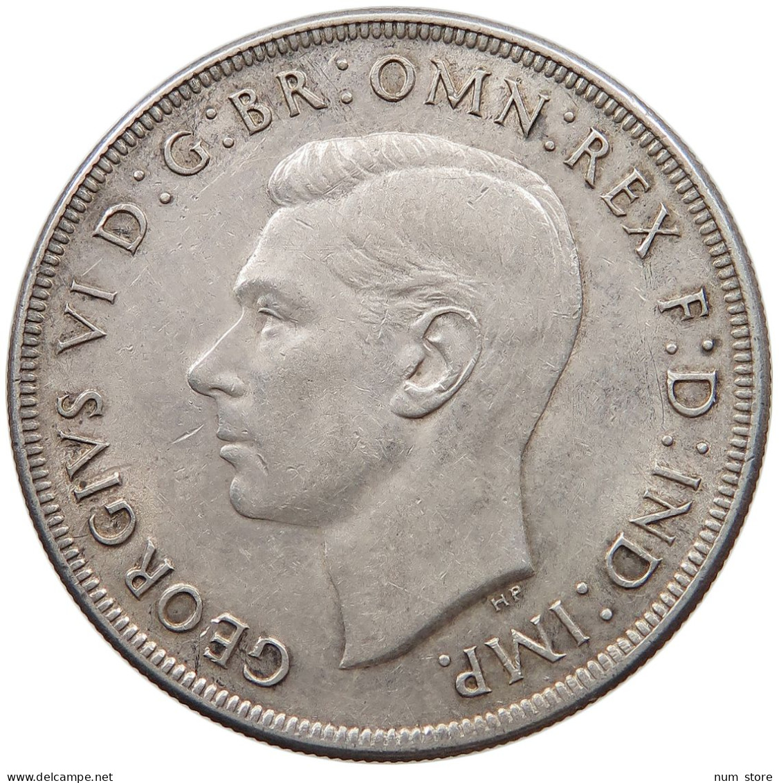 AUSTRALIA CROWN 1937 George VI. (1936-1952) #t093 0063 - Dollar