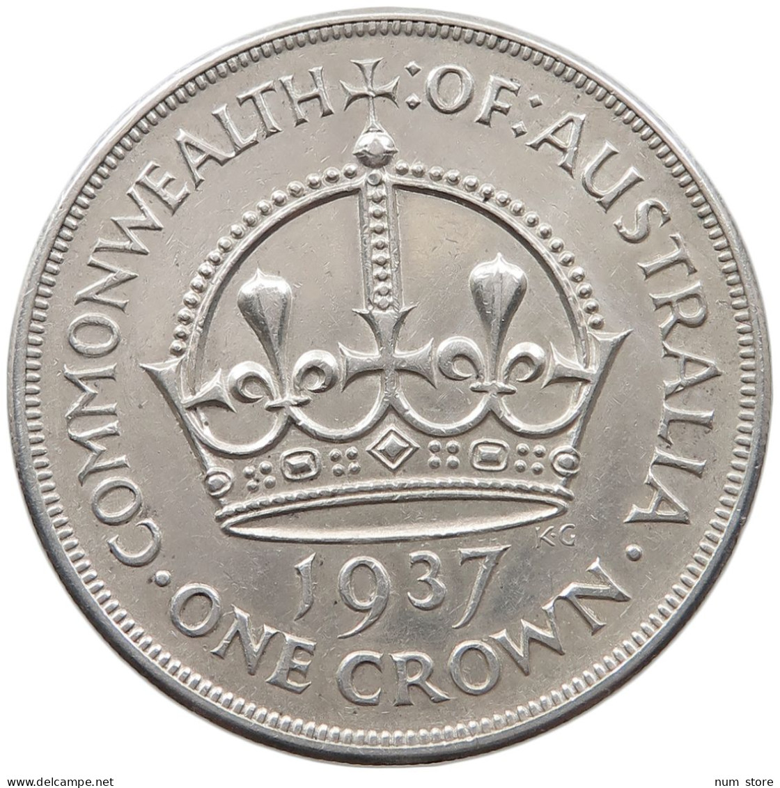 AUSTRALIA CROWN 1937 George VI. (1936-1952) #t010 0109 - Crown