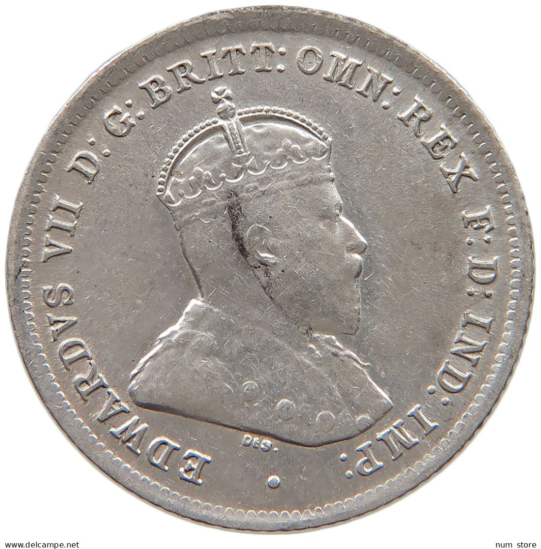 AUSTRALIA 6 PENCE 1910 Edward VII., 1901 - 1910 #c032 0357 - Sixpence