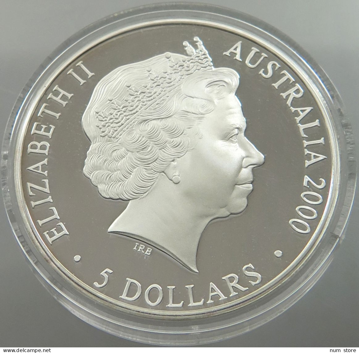 AUSTRALIA 5 DOLLARS 2000 Elizabeth II. (1952-2022) #sm04 0157 - 5 Dollars