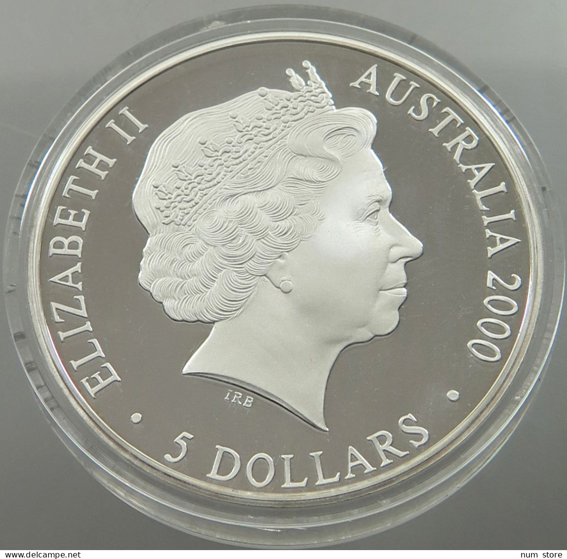 AUSTRALIA 5 DOLLARS 2000 Elizabeth II. (1952-2022) #sm04 0153 - 5 Dollars