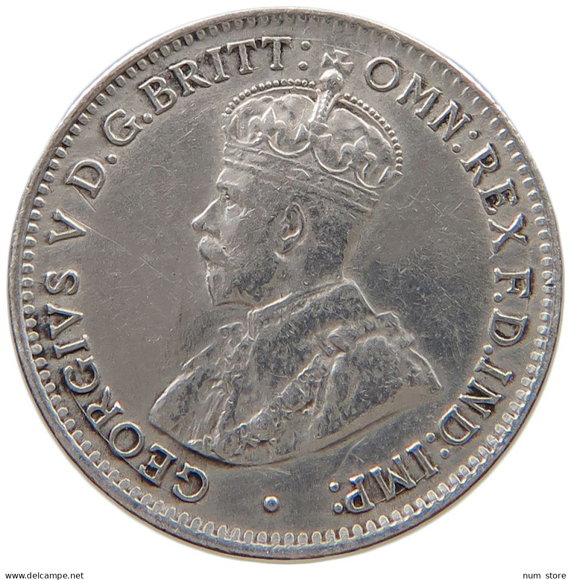 AUSTRALIA 3 PENCE 1918 M George V. (1910-1936) #t157 0747 - Threepence