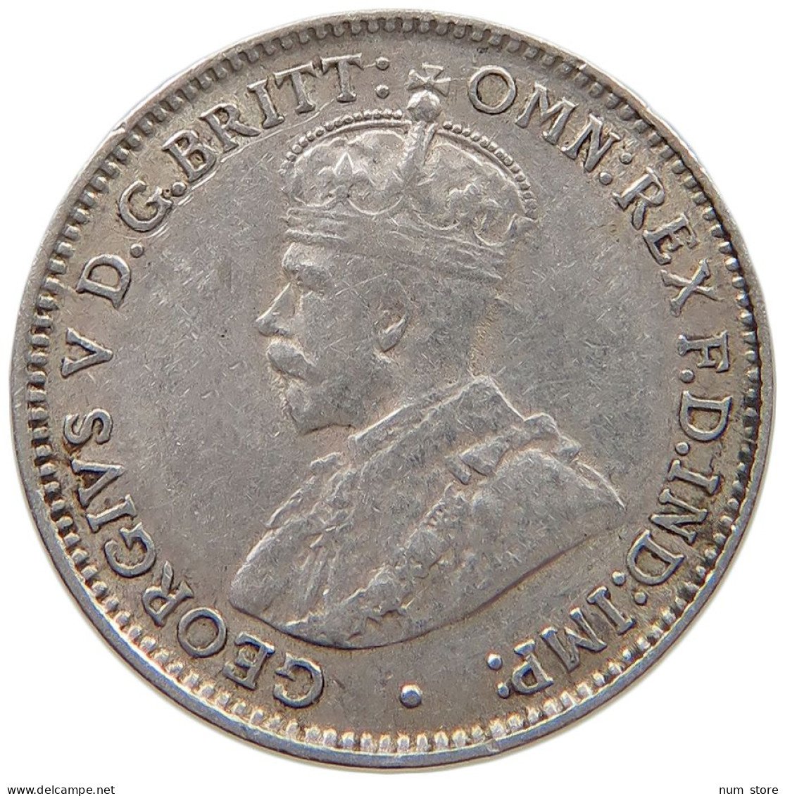 AUSTRALIA 3 PENCE 1921 George V. (1910-1936) #c019 0105 - Threepence