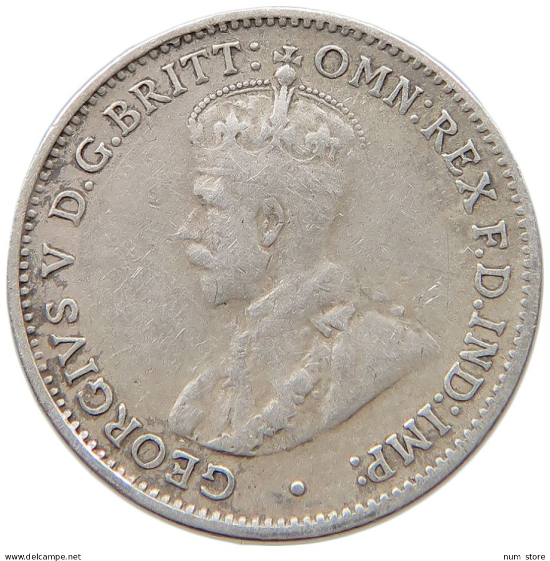 AUSTRALIA 3 PENCE 1936 George V. (1910-1936) #t122 0403 - Threepence