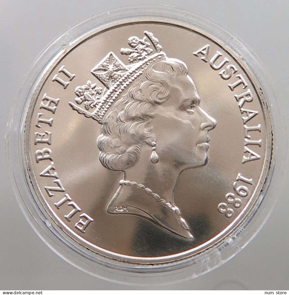 AUSTRALIA 10 DOLLARS 1988 Elizabeth II. (1952-2022) #alb064 0163 - 10 Dollars