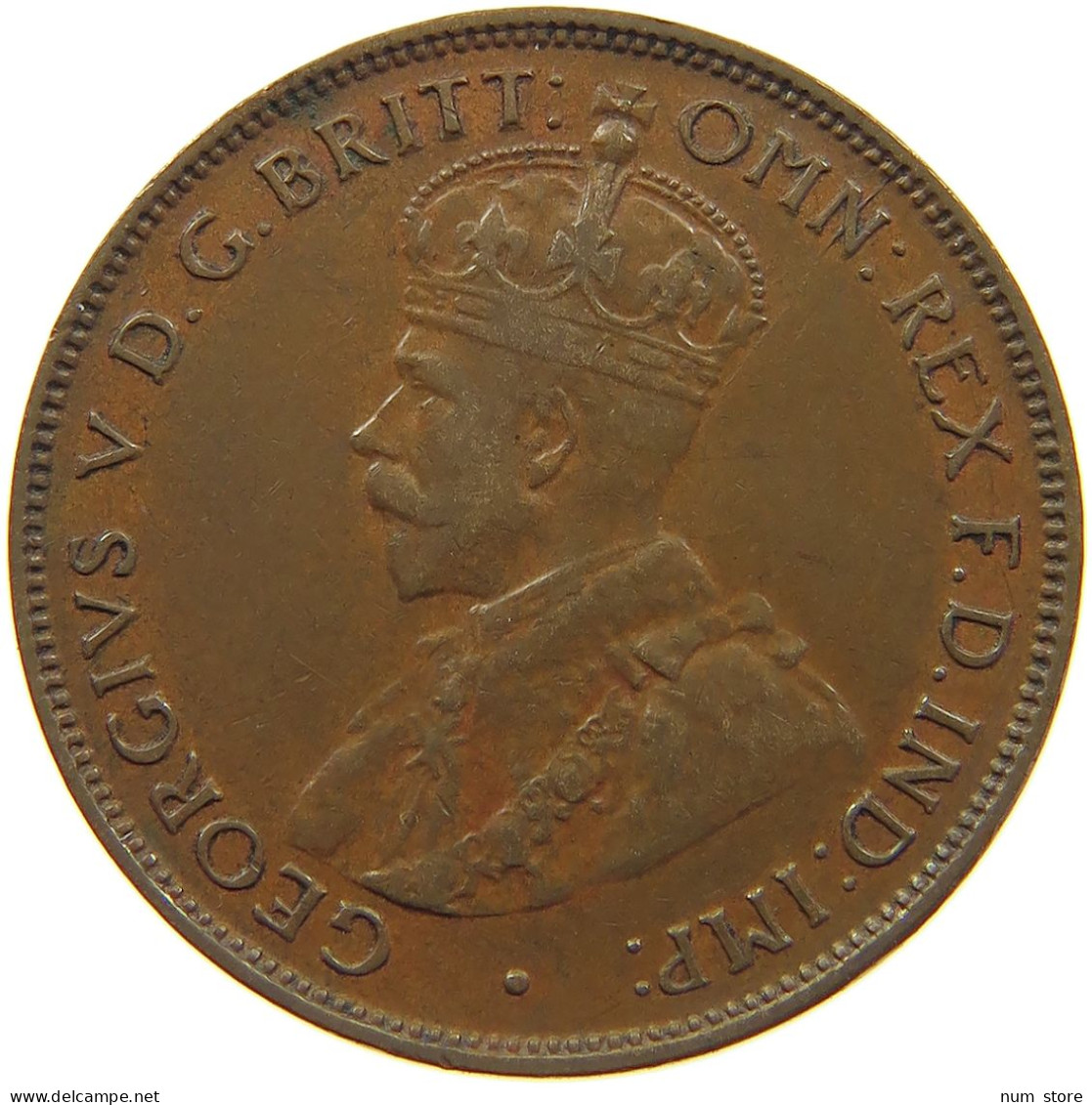 AUSTRALIA 1/2 PENNY 1933 George V. (1910-1936) #c018 0185 - ½ Penny