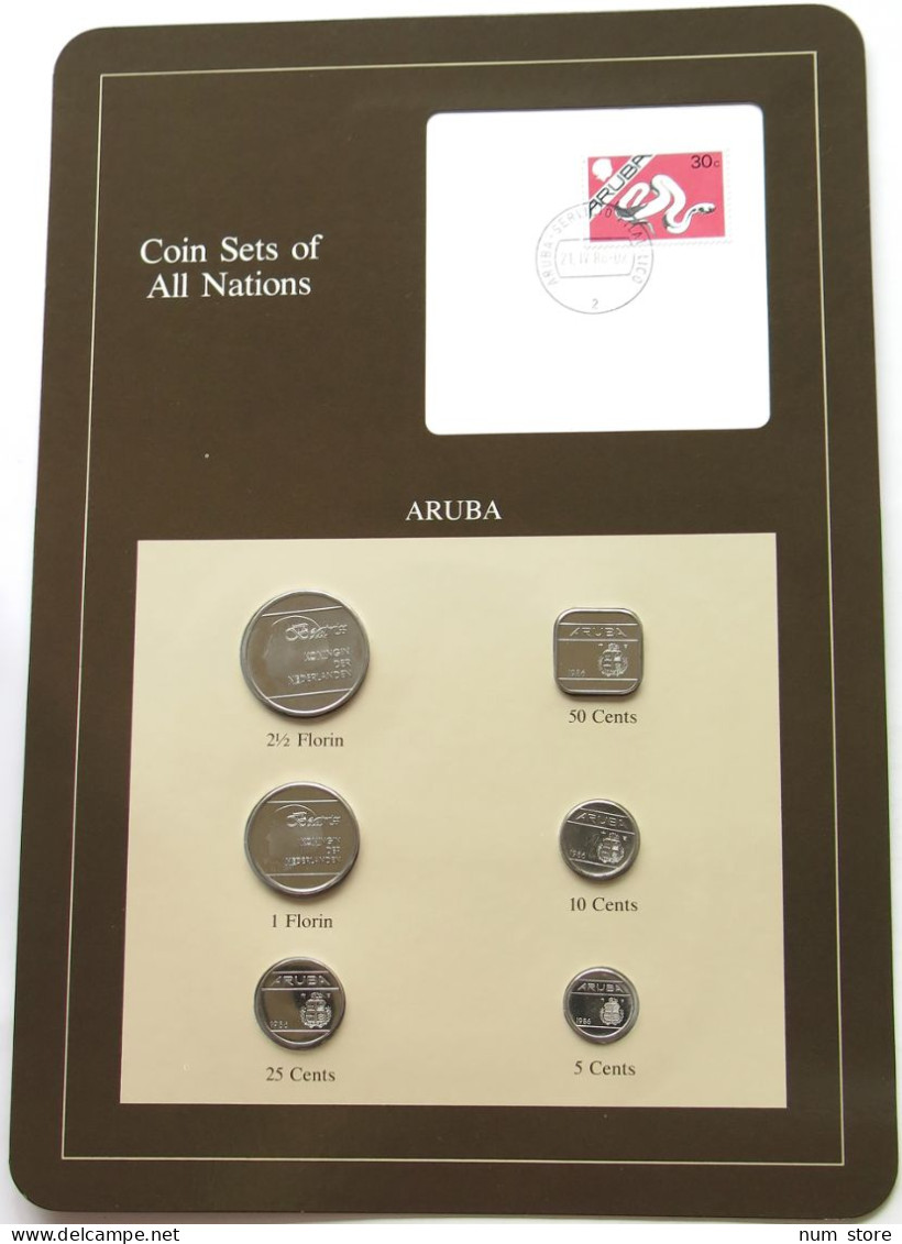 ARUBA SET 1986 FRANKLIN MINT #bs09 0071 - Sonstige – Amerika