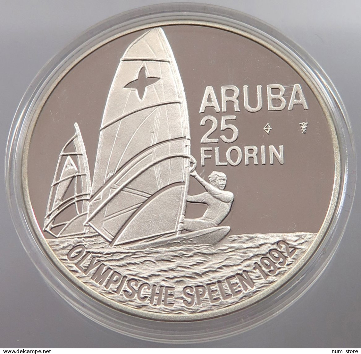 ARUBA 25 FLORIN 1992  #alb046 0153 - Andere - Amerika