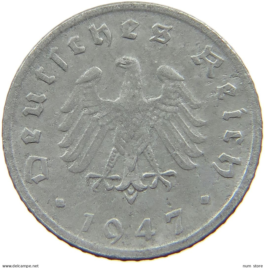 GERMANY ALLIIERTE BESETZUNG 5 PFENNIG 1947 D  #t142 0109 - 5 Reichspfennig