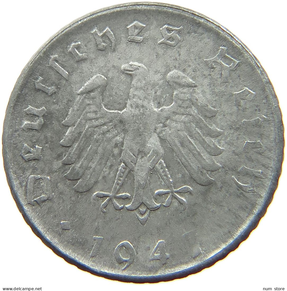 GERMANY ALLIIERTE BESETZUNG 5 PFENNIG 1947 D  #t142 0105 - 5 Reichspfennig