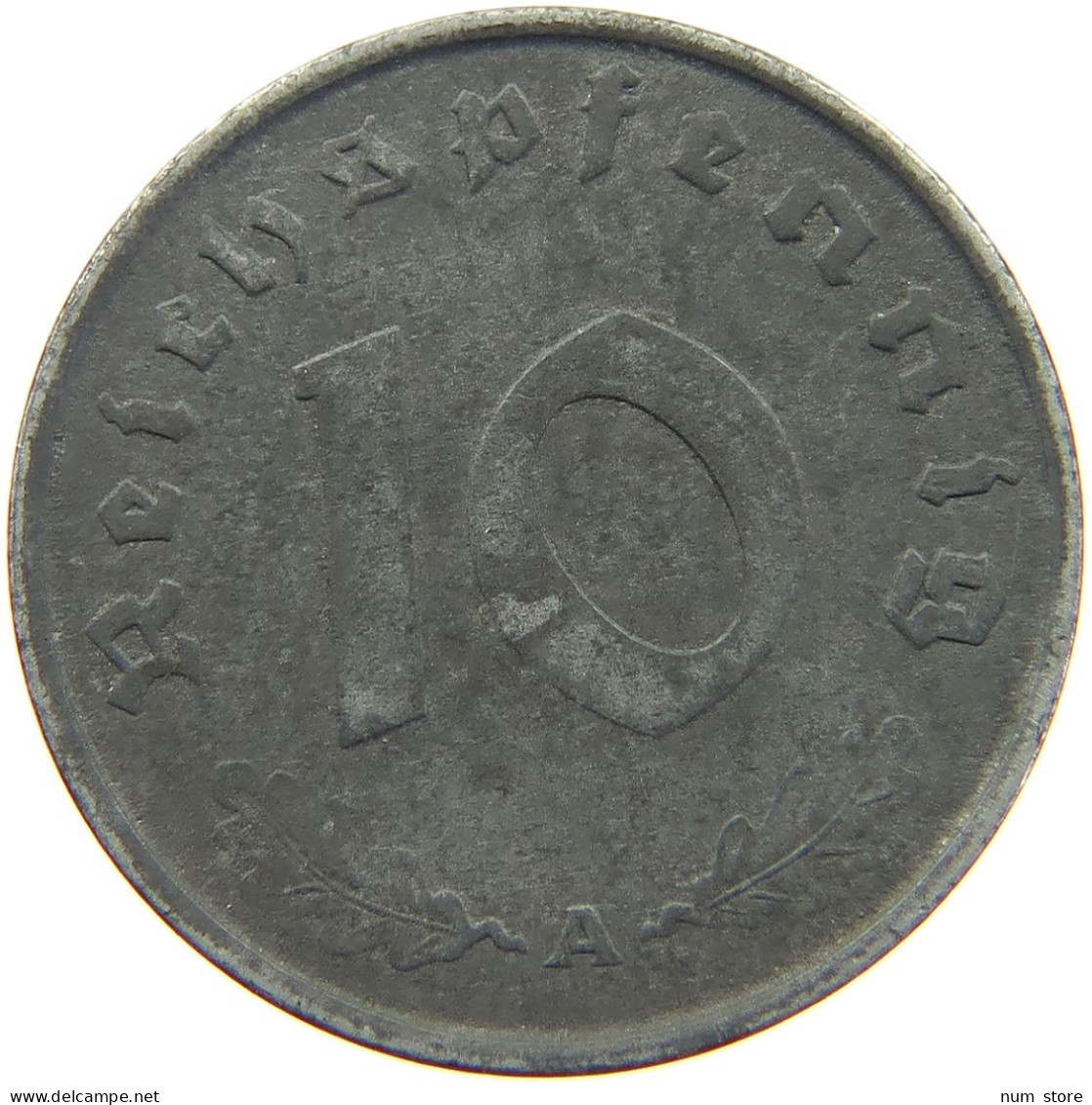 GERMANY ALLIIERTE BESETZUNG 10 PFENNIG 1947 A  #t009 0307 - 10 Reichspfennig